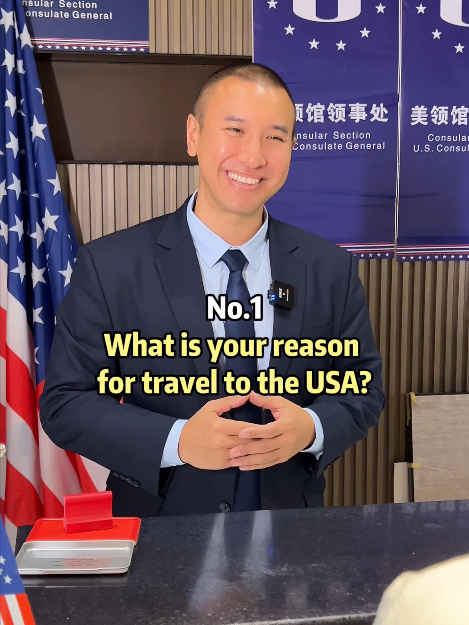 A post by @jonpengenglish on TikTok caption: How to Apply for a U.S. Visa in English #learnenglish #englishteacher #english