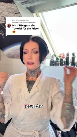 A post by @eve_pain on TikTok caption: Antwort auf @lisasrasselbande #hairtok #howtotiktok #tutorial #hairstyle #inspiration 