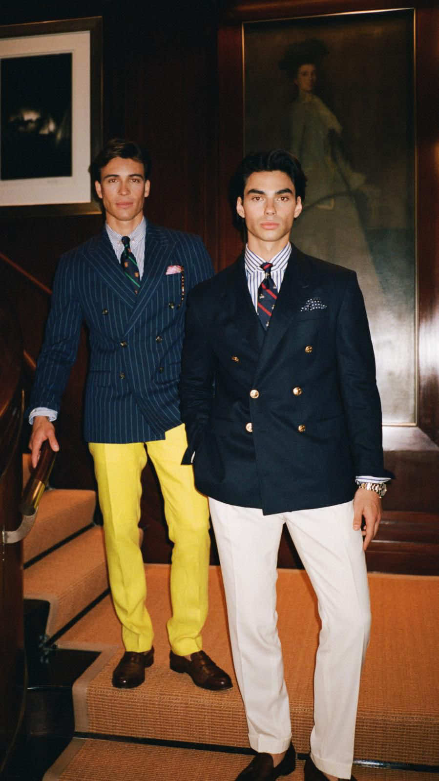 A post by @timschaecker on TikTok caption: Suited for #Wimbledon with @Ralph Lauren - who would you dress up with for the tournament?  #PoloRLStyle #PoloRalphLauren #RLTennis