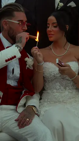 A post by @leylaheiter on TikTok caption: official Mr. & Mrs. Heiter ❤️🤍 @𝐌𝐈𝐊𝐄 𝐇𝐄𝐈𝐓𝐄𝐑 @moschroe 