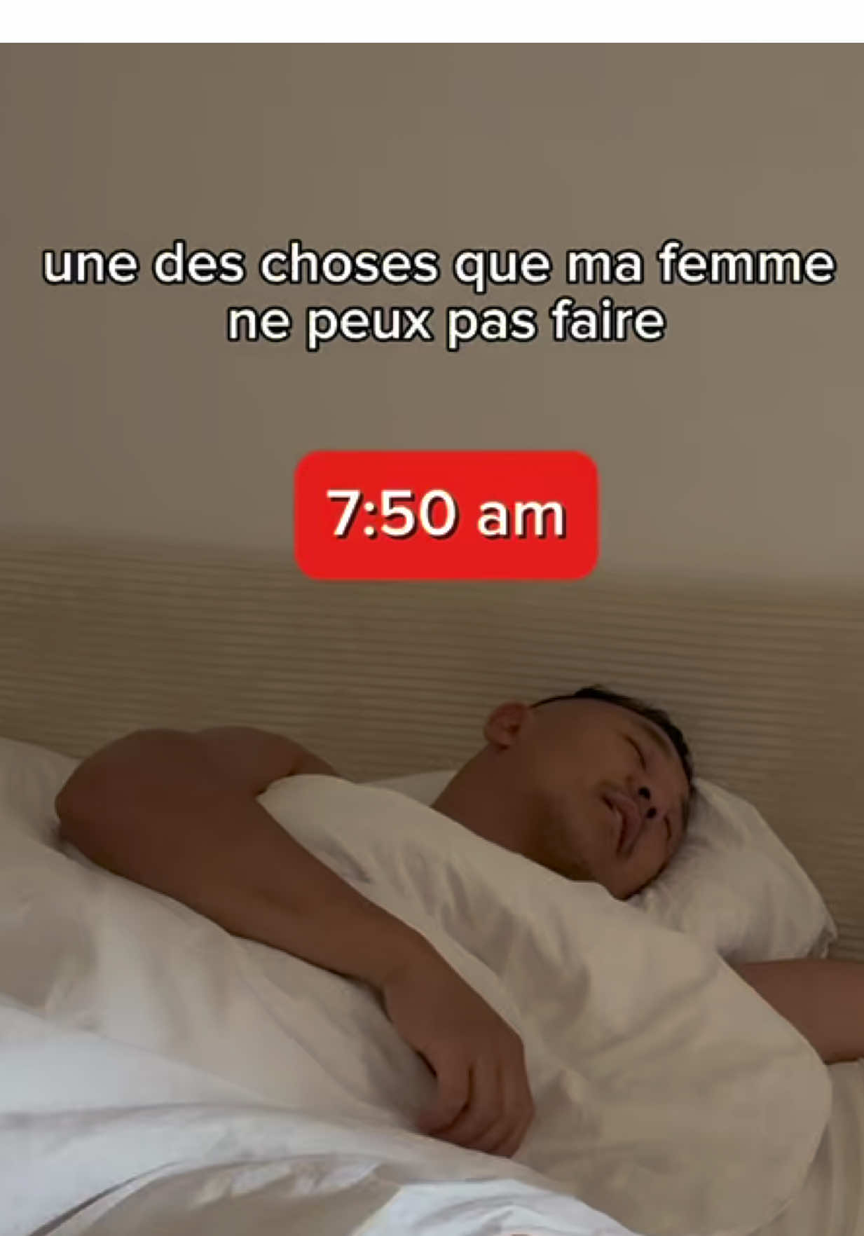A post by @abregefrere on TikTok caption: GRWM #abregefrere #morningroutines #grwm #humour 