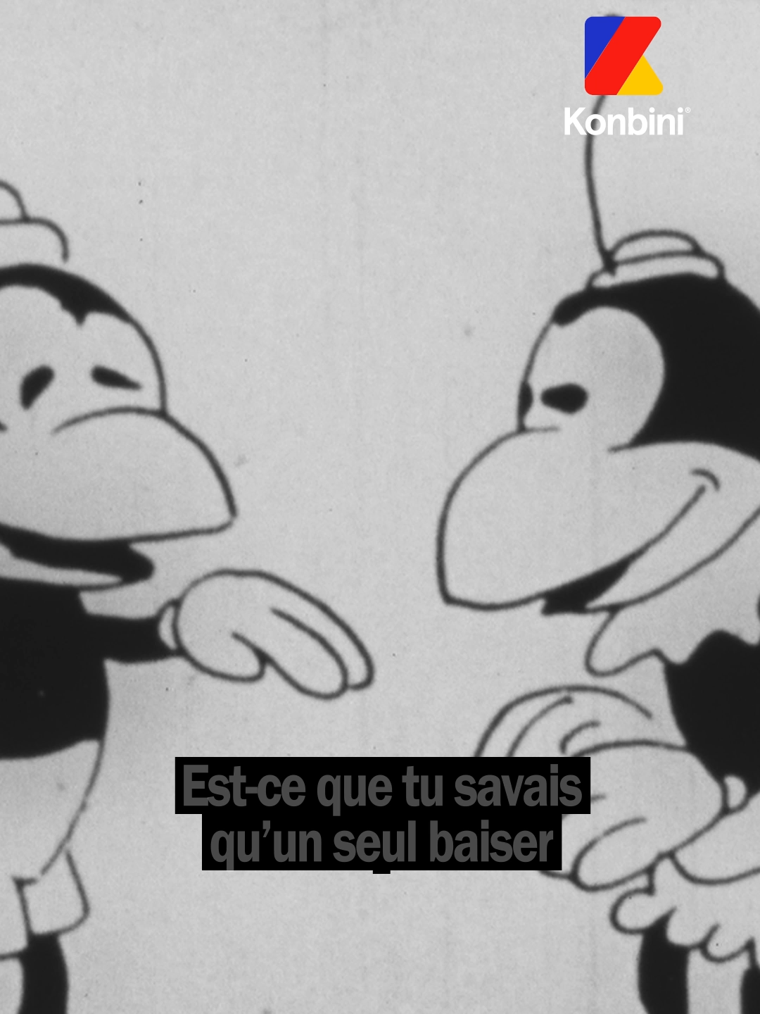 A post by @konbini on TikTok caption: Hier, c’était la Journée internationale du baiser : voici 3 infos à connaître sur le bisou💋 #sinformersurtiktok #apprendresurtiktok
