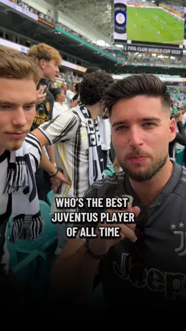 A post by @juventus on TikTok caption: Who’s the best? 🤔 #AskOnTikTok #bestplayer #juventus #fans #fifacwc #takeittotheworld 
