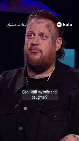 A post by @americanidol on TikTok caption: @officialjellyroll ain't nothin' but a crier. 🔥💧 #AmericanIdol