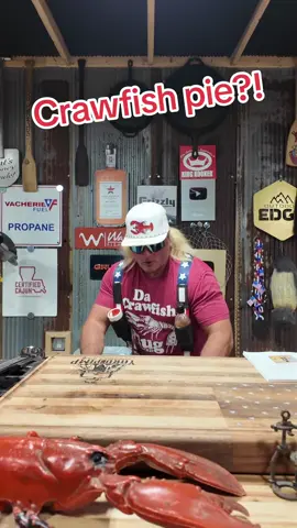 A post by @stalekracker on TikTok caption: Come along as we dive into the bold flavors of the South with our mouthwatering Crawfish Stuffed Pie! In this video, we take flaky, golden crust and pack it with a rich, spicy crawfish filling that’s bursting with Cajun flavor. Whether you're a seafood lover or just looking to try something new, this recipe is sure to impress. Watch step-by-step as we build this savory masterpiece from scratch! #CrawfishPie #CajunCooking #SeafoodRecipe #SouthernEats #HomemadeGoodness #Foodie #CookingVideo #StuffedPie #ComfortFood 