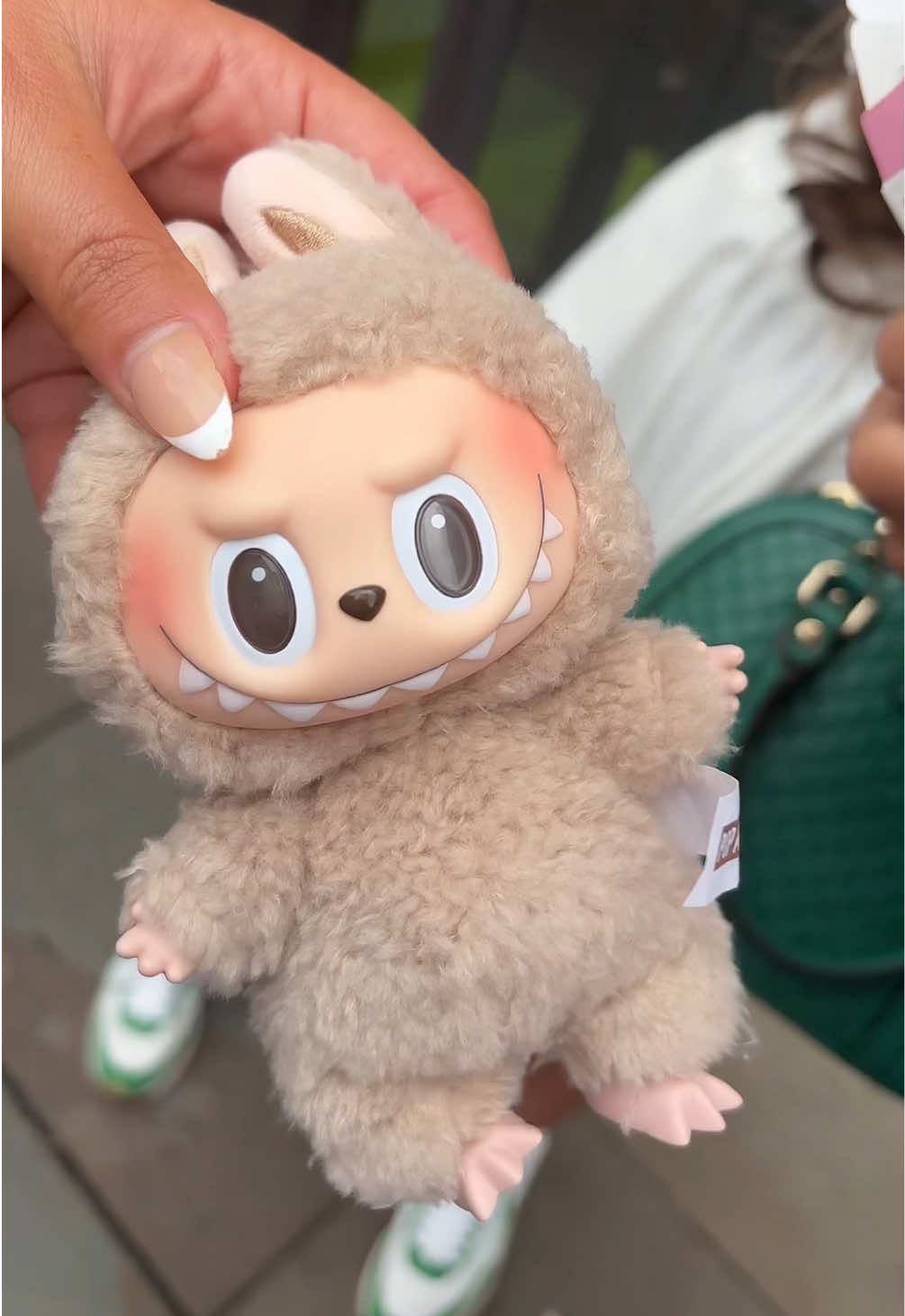 A post by @marybridgetstanleyx on TikTok caption: Labuboo unboxing even though I literally hate them😭💕🩷🩵🤍