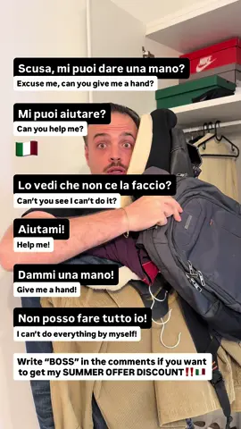 A post by @theitalianlanguageboss on TikTok caption: Email me to get my limited SUMMER OFFER DISCOUNT‼️ Boss@theitalianboss.com 