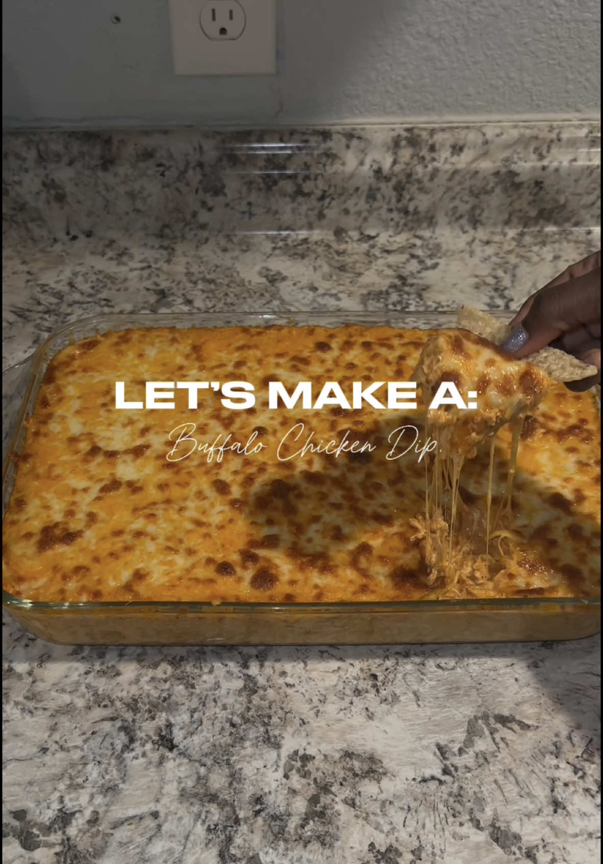 A post by @beautybytian on TikTok caption: This buffalo chicken dip sooo good im craving now 😭 #buffalochickendip #buffalochicken #buffalochickendiprecipe #food #foodtiktok #foodtok #cooking #cookingtiktok #cookingtok #homemadefood #deliciousfood #satisfying 