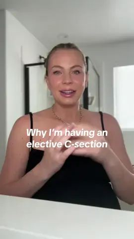 A post by @maycineeley on TikTok caption: Replying to @Cheree c-section is scheduled & we are excited/ nervous! 🫶🏼💖   ##csection##birth##pregnancy##pregnant##grwm##birthstory