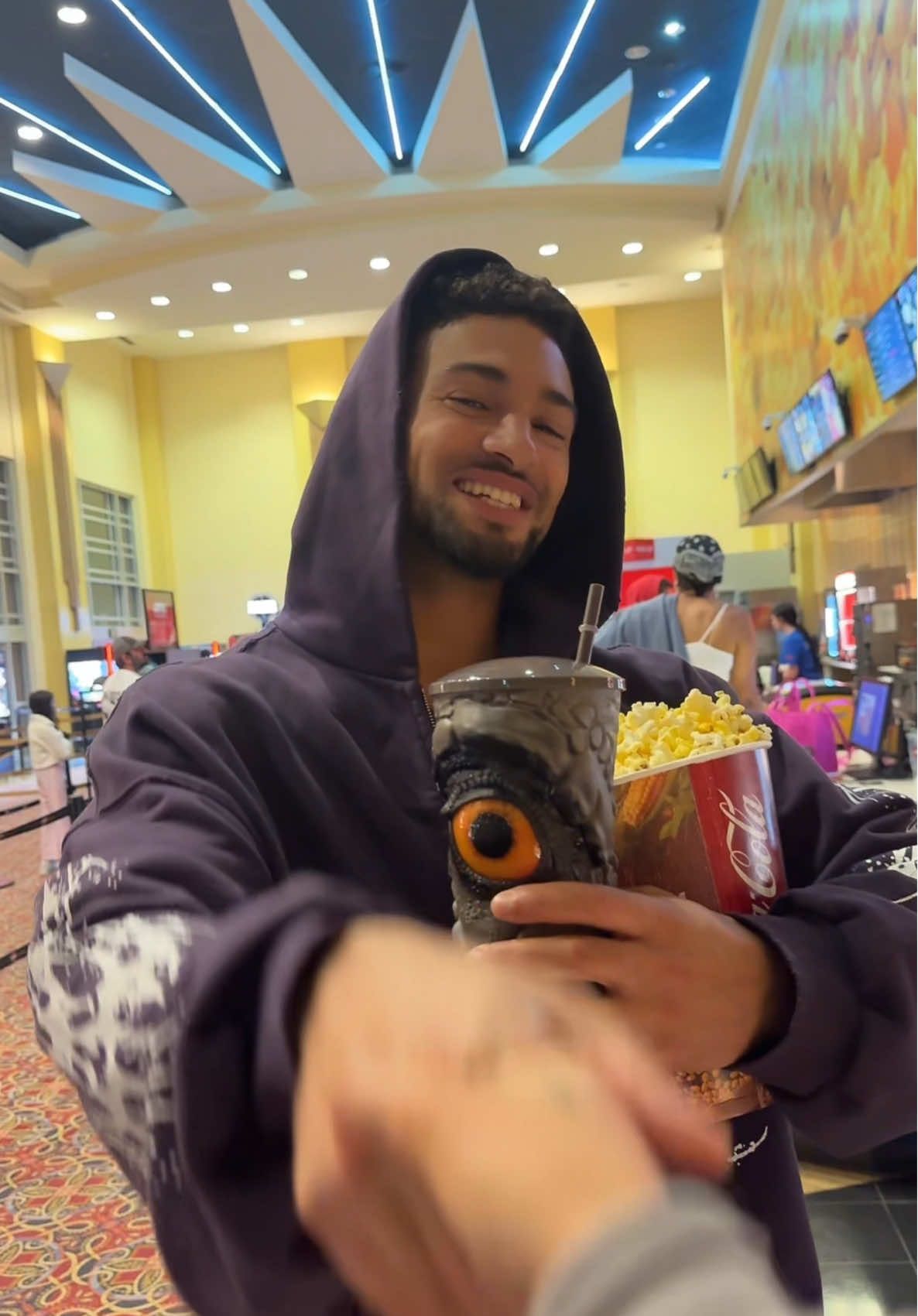 A post by @miguel_harichi on TikTok caption: What did yall think of the new Jurassic world ? @leah.kateb 