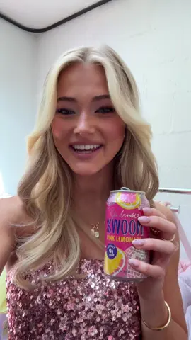 A post by @ryleearnold on TikTok caption: in celebration of #primeday me and @SWOON are picking a few swoonies to win a MONTH-SUPPLY of my limited-edition SWOON x RYLEE PINK LEMONADE 🍋🕺💖just follow me and @swoon, comment on their most recent post, and share this with a friend that makes your life sweet 🫶 #amazonfinds #zerosugar #type1 #diabetes #lowsugar #beverage #sweettreat #giveaway #promo #summer #summerofswoon