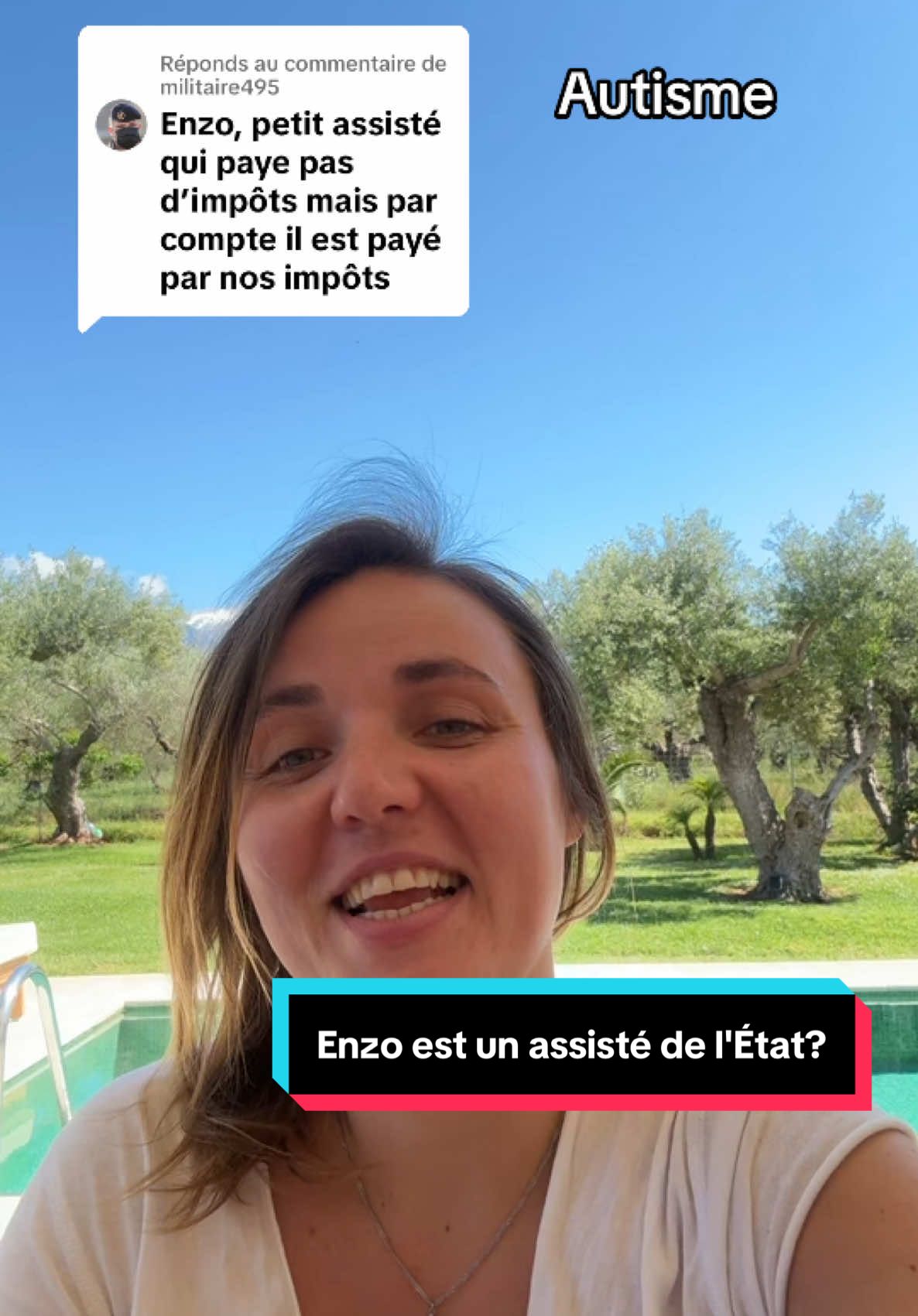 A post by @enzoetcharlotte on TikTok caption: Réponse à @militaire495 Inst*gran: enzoetcharlotte #pourtoiii #fyp #viedefamille #autismesevere #tsa #aidante #aba  #pourtoi #autisme #autistesevere #pourtoii #handicapinvisible   