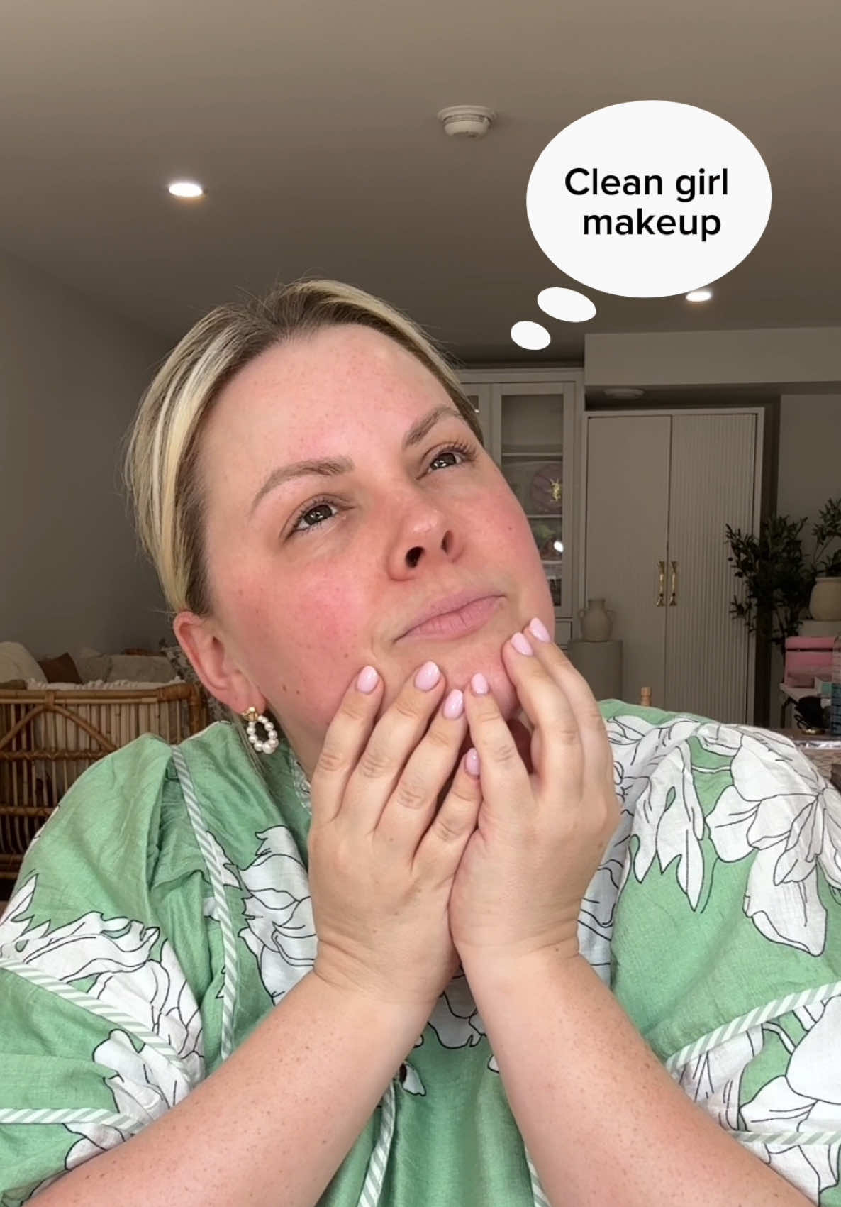 A post by @selenamup on TikTok caption: Clean girl makeup all day everyday  #cleangirlmakeup #cleangirlaesthetic #naturalmakeup #cleangirl