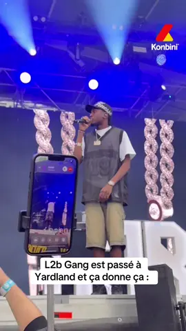 A post by @konbini on TikTok caption: @L2bgang à la Yardland 🤯 #yardland #festival #l2b #ids #kln #d2 