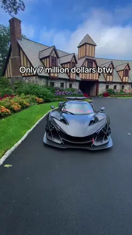 A post by @tonytorresp on TikTok caption: Exhaust costs more than a Hellcat - miss seeing this around  #dailydriver #apolloie #hypercar 
