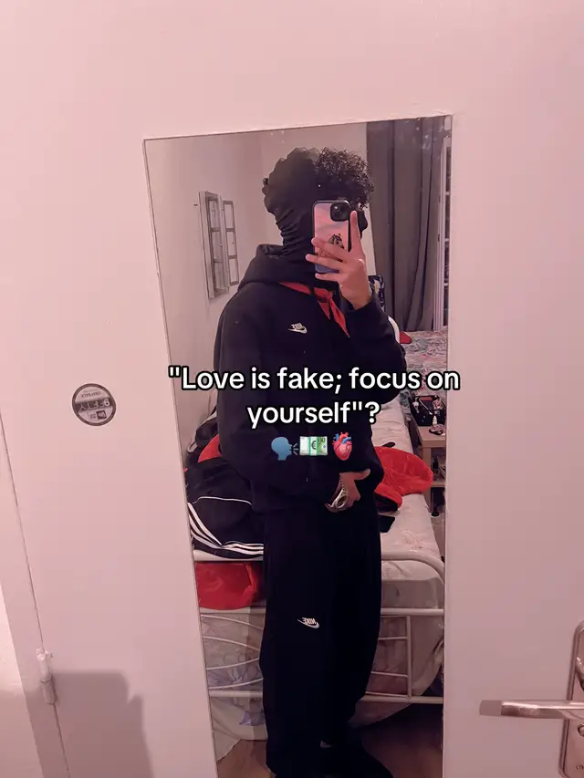 A post by @x__junaid on TikTok caption: "Love is fake; focus on yourself." #paris #🇫🇷🇧🇩 
