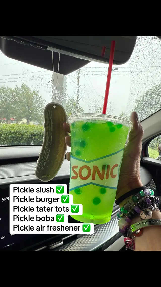 A post by @rebyhardy on TikTok caption: The universe knew I needed this #househardy #pickles 
