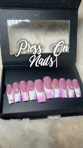 A post by @theabbynicole on TikTok caption: one thing about  it ?? i love a good press on nails set 💅🏾 #pressonnails #nails #houstoninfluencer #TikTokShop 