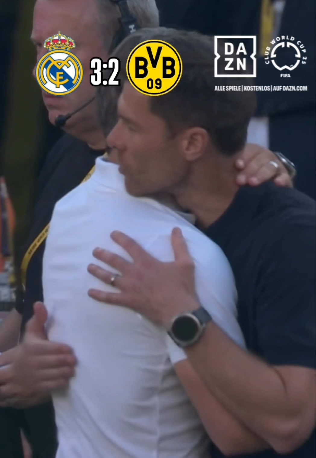 A post by @bvb on TikTok caption: BVB 🆚 @Real Madrid C.F. • 𝐇𝐈𝐆𝐇𝐋𝐈𝐆𝐇𝐓𝐒 🎬 