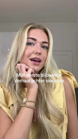 A post by @ninaschotpoort on TikTok caption: Dit is mijn verhaal achter mijn sieraden ❤️ Hebben jouw sieraden ook een speciale betekenis? @PScallme ad