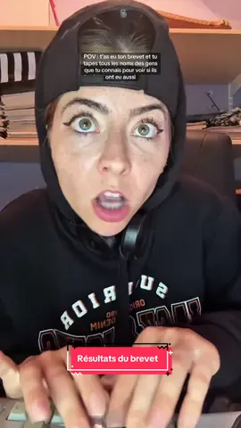 A post by @shayvise on TikTok caption: Félicitations à tous pour votre brevet !! Courage à ceux qui attendent encore leurs résultats ! Et courage à ceux qui ne l’ont pas eu, je rappelle que les notes de cet examen ne définissent en rien votre avenir !! ❤️ #humour #pourtoi #foryou  PS : meilleur moyen de savoir si mes élèves ont réussi ! 🤣