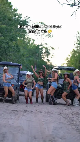 A post by @thebopbarn on TikTok caption: We will drive ya a lil crazy 🤠 #thebopbarn #country #countrygirl #bopbarn #countrygirls #viral #bophouse 