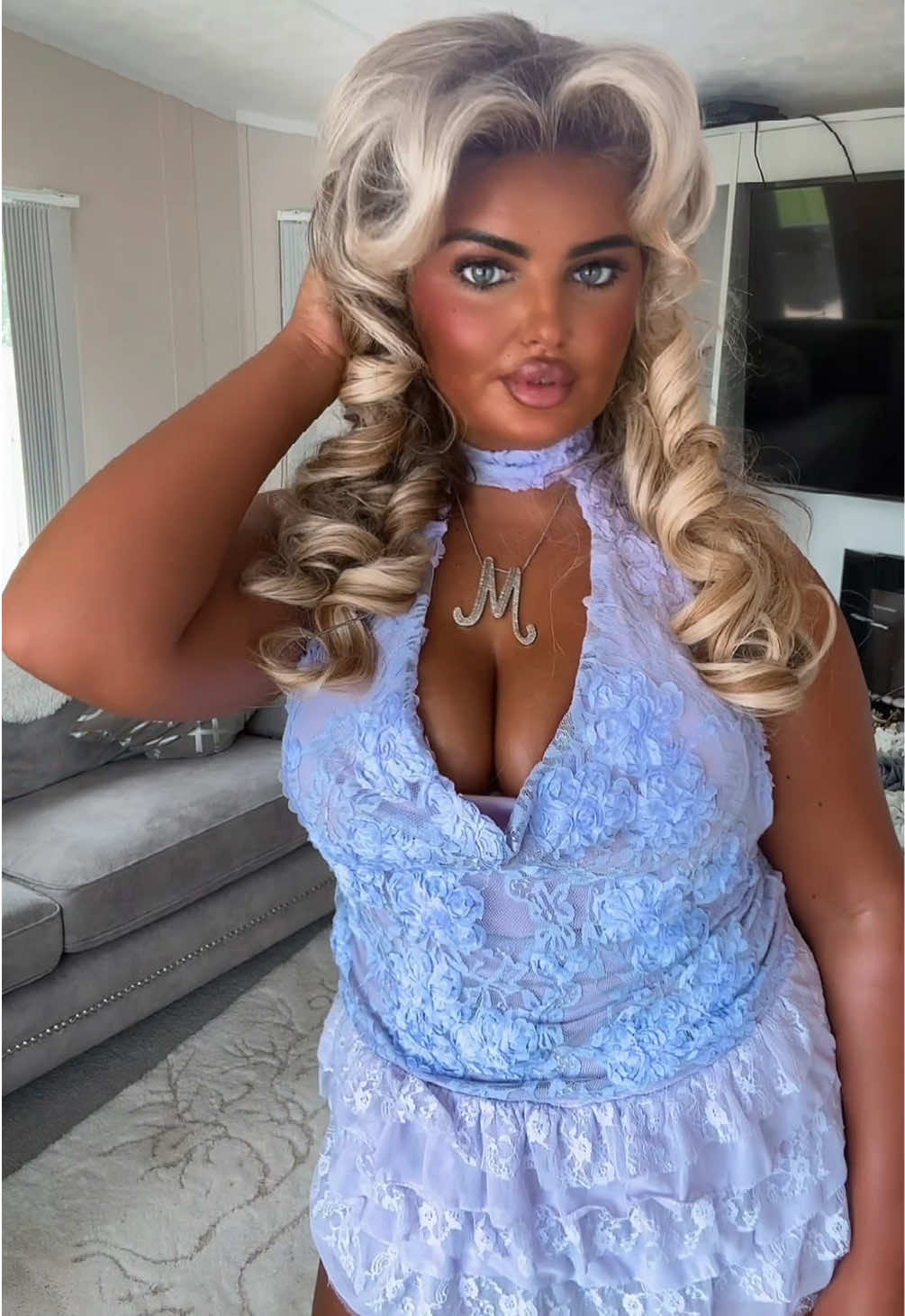A post by @marybridgetstanleyx on TikTok caption: I love the colour lilac so much 💐