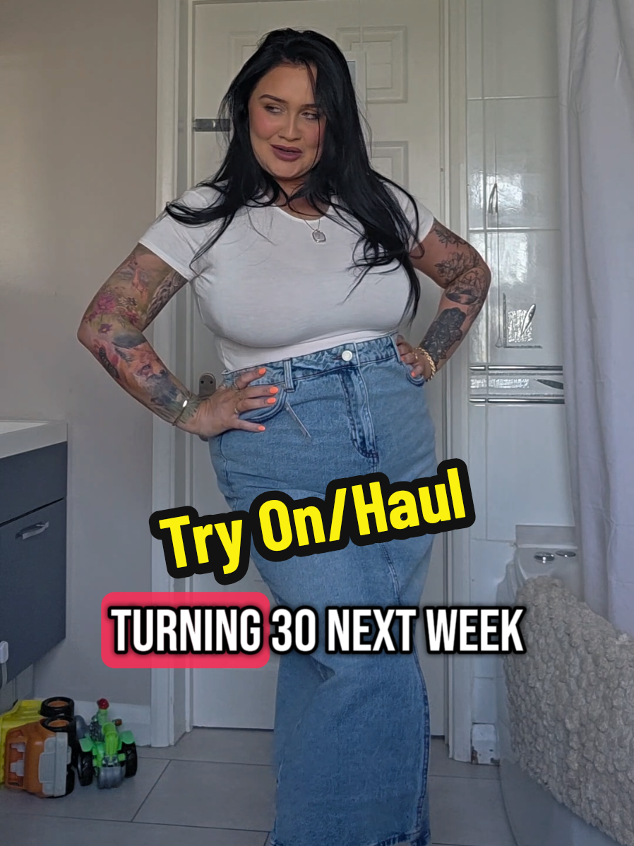 A post by @itslauranewman on TikTok caption: what do we reckon... yay or nay!? help a curvy post partum mama out ✨️ #fyp #tryon #haul #grwm #curvytiktok 