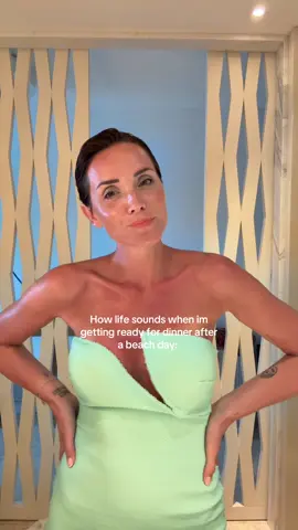 A post by @mademoisellesoph on TikTok caption: For ever a summer girl 🌞#grwm  #summermakeup #momoftiktok 