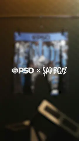 A post by @psdunderwear on TikTok caption: @sad boyz x PSD now available ☹️