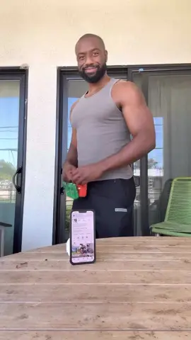 A post by @derrickdowneyjr on TikTok caption: I only turned my back for one second and Maxine got all up in my phone 🤦🏾‍♂️. She done sent a voice note and everything, talking about she a bag lady. 🐿️