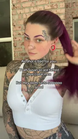 A post by @miss.spider.legs on TikTok caption: When men arnt bums 🔥 #spiderlegs #yallternative #bluecollar #tattoo #inkedup #fypシ #foryou #relatable #trending #viral 