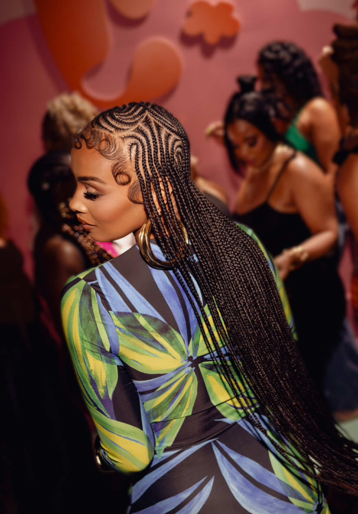A post by @tookiedidit_ on TikTok caption: LETS GET READY FOR CLUB TDI🔥 #braidedsummercampaign #tookiedidit #braidedsummerstyles #summerstyles #summerbraids  #labraider #fyp #labraids #braids #hair  #hairstyles #hairtransformation #hairgoals #braidstyles #braiders #braidedhairstyles #explorepage #trending #explore #blackbraider #bundles #clientreaction  #bantuknots #feedinbraids #dayinmylife #braidedbaldie #thebraidedbaldhead #braidedbaldhead #braiddesigns #bohobraids #bohoknotlessbraids