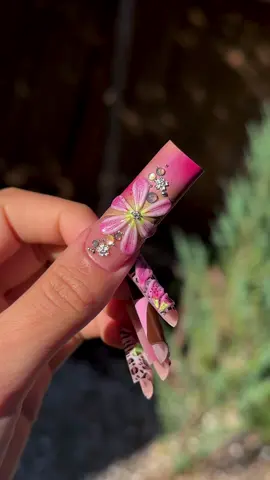 A post by @sulysnailography on TikTok caption: Still obsessed. Freestyled by me 🌸 #summernails #3dflowersnails #summernailinspo #nailsoftiktok #3dnailart #nailinspo #nailideas #etherealnails #fyp #acrylicnails 