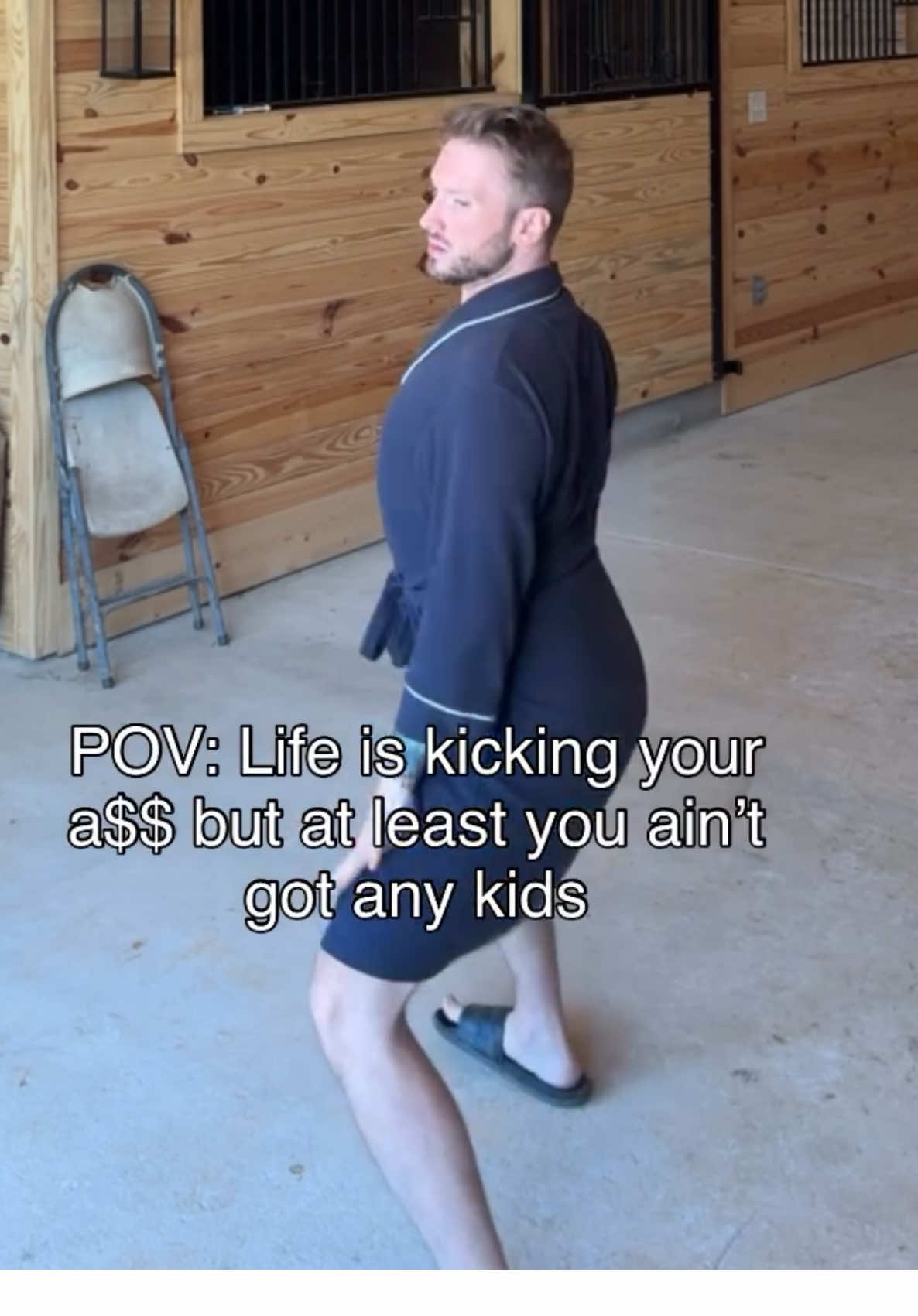 A post by @matt_mathews on TikTok caption: I’m just living 🤣