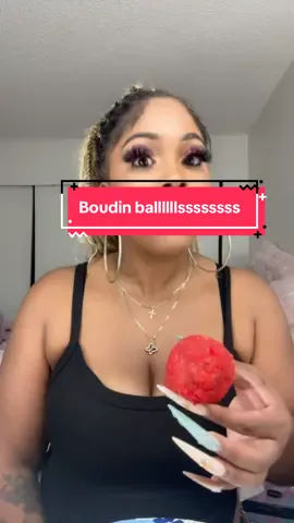 A post by @desssstyneeee on TikTok caption: I love food so bad #mukbang #boudinballs #foodreview 