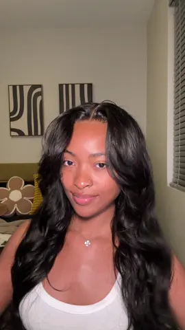 A post by @xoalyria on TikTok caption: What are curls without layers??? Body wave wig from @Sunber Hair @Sunberhair 💛 only $119, click the link to shop! #sunberhair #sunberwig #bodywave #byebyeknotswig #afforablewig #fyp #toptrending #wigchallenge #wiginfluencer #dealsforyoudays #tiktokmademebuyit #trending #trimming #bodywavewigs #hairtutorial #wigs