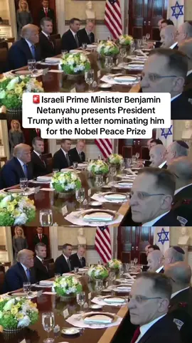 A post by @teamtrump on TikTok caption: @President Donald J Trump is the Peacemaker in Chief ☮️ #donaldtrump #isreal #peace 