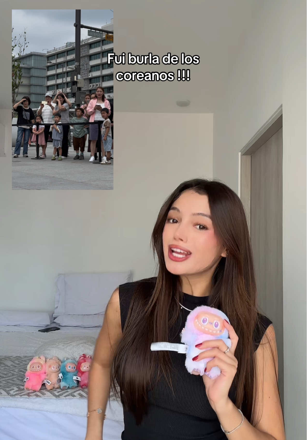 A post by @paoruizb on TikTok caption: Fui burla de los coreanos 😭💔 y nadie me ayudó ‼️ #glowmode #glowmodeshorts #runningshorts 