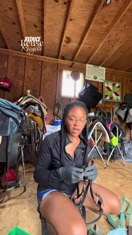 A post by @julie__perry on TikTok caption: Certified Tack Hoarder 🫰🏽