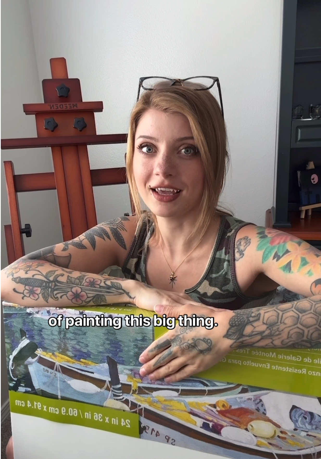 A post by @extrasadspice on TikTok caption: Finally did the thing I’ve been putting off