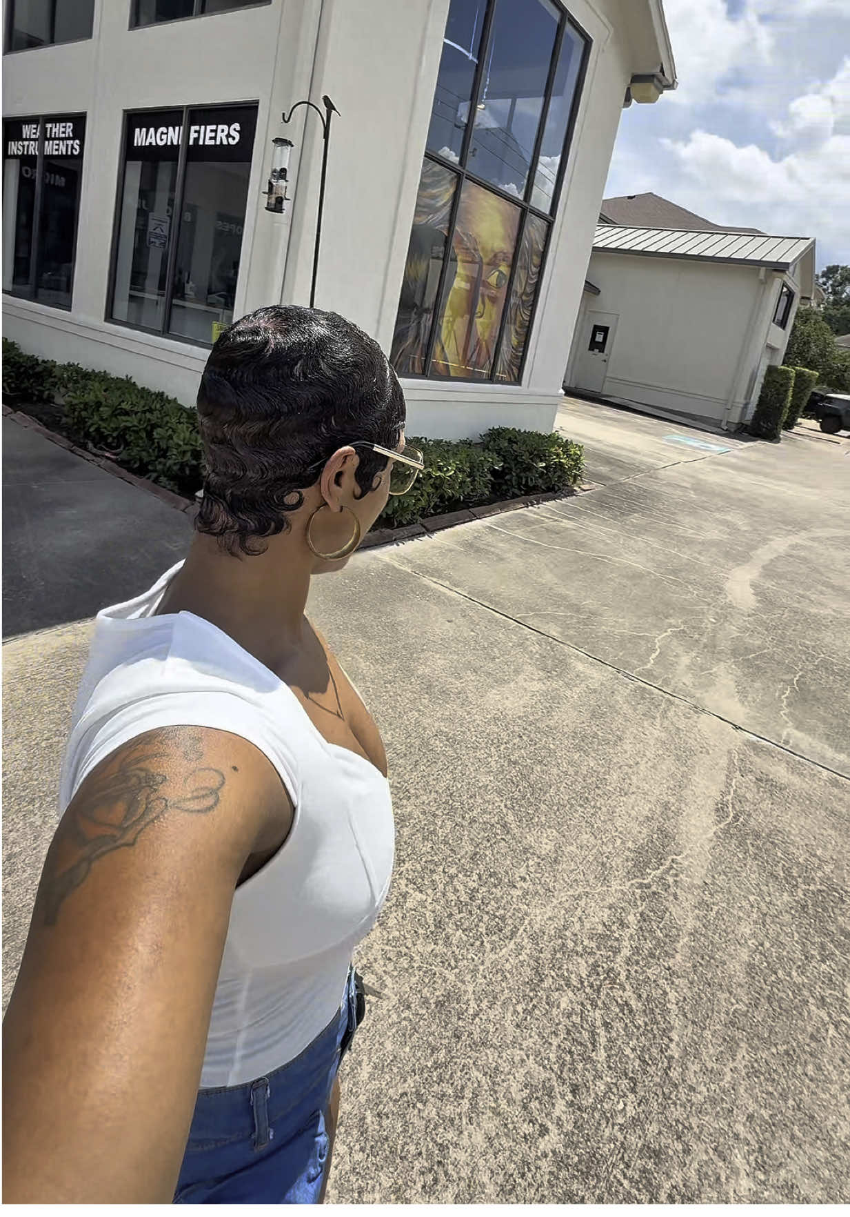 A post by @_fitjazz on TikTok caption: Tried a new stylist in Houston 😍 #foryoupage #fyp #natural #hairtok #CapCut 