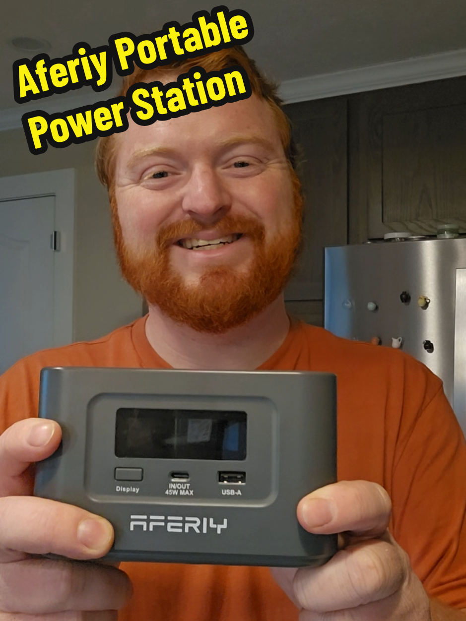 A post by @chrizh93 on TikTok caption: Aferiy Portable Power Station @Sarita&ChrisHudson #aferiy #aferiynano100 #portablepower #portablepowerstation #solarrechargeable #portablecharging #fypage #fypシ #fyp #paratii #fy #foryoupage #viralvideo #foru #viral #tiktok #tiktokshop #tiktokshopping 