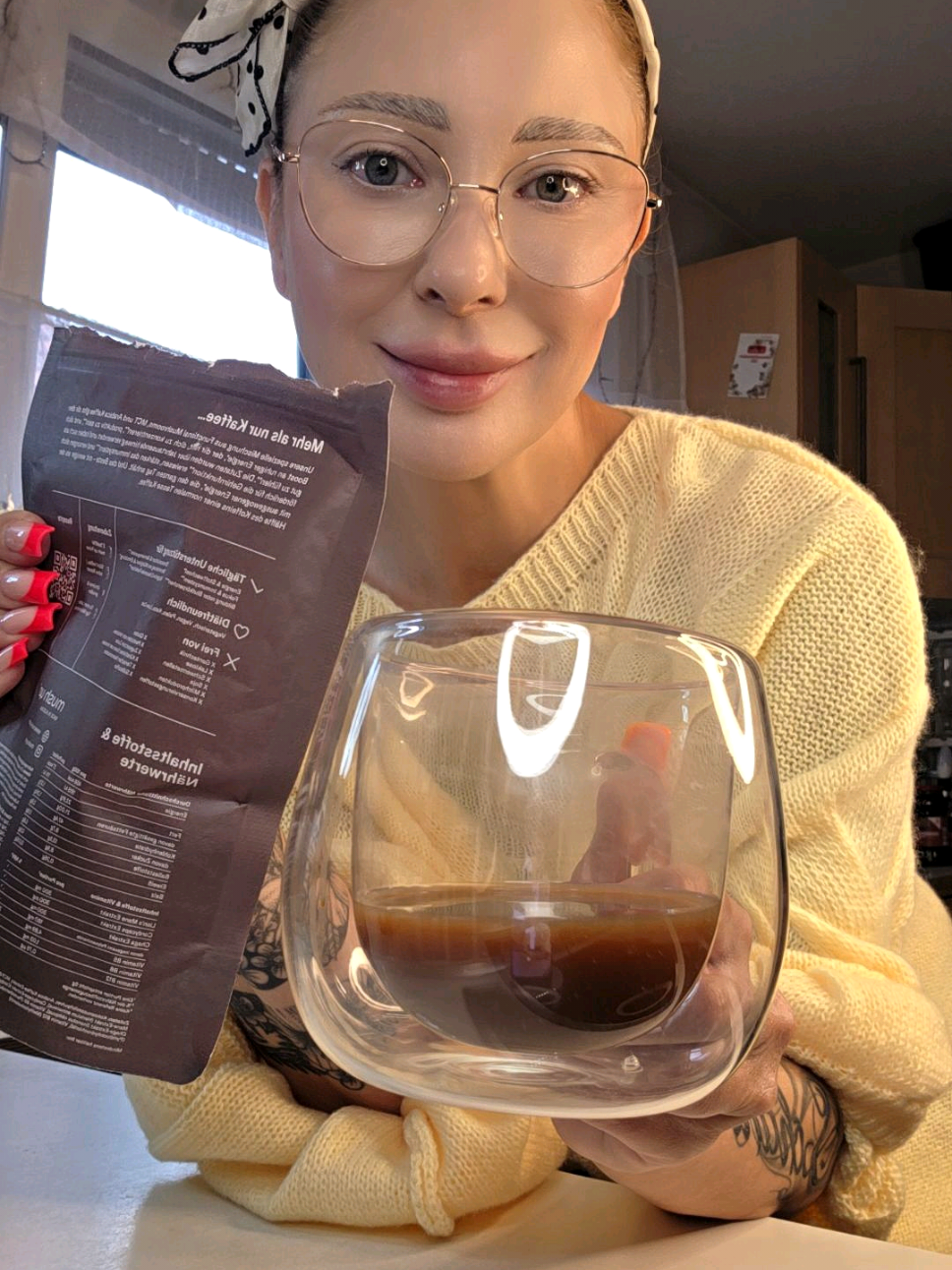A post by @produkt.booster.de on TikTok caption: оранжевая корзиночка внизу обозначена, нажмите и оформляйте заказ #диета  #похудение  #рекомендации  #кофе #вкусно 
