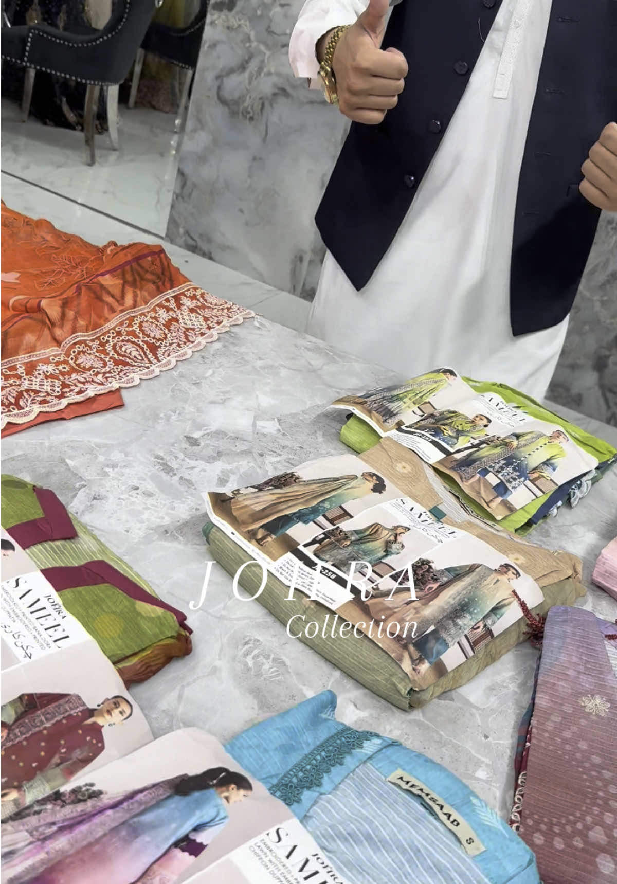A post by @memsaabofficial on TikTok caption: J O H R A Readymade Embroidered Collection by Johra 😍 Designs code : JH-25 #memsaabofficial #onlinestore #readymade #johra #newcollections #embroidered #pakistanidesigner #shopnow 