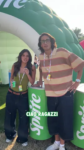 A post by @francescacuccuru on TikTok caption: Eccoci arrivati alla fine del Radio 105 Summer Festival con Sprite, grazie a tutti per averci accompagnato in questa bella esperienza tranne che ad Ash 🥰 #spritesummer #105summerfestival #adv