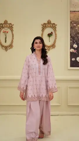 A post by @rameesafabrics on TikTok caption: Trending embroidery Coords sizes s-xl FREE DELIVERY #fyp #pakistanifashion #tiktokmademebuyit #musthave #casual #musthave #rameesafabrics #coord #holidayfits #summervibes☀️ #everydaywear 