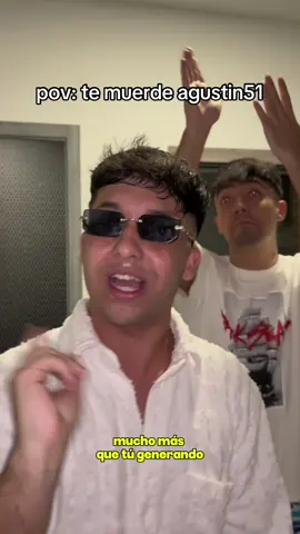A post by @mdemigueell on TikTok caption: no conozco a @Agustin51 