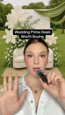 A post by @lynea.daprix on TikTok caption: Wedding products worth buying during Amazon Prime Days #primeday #weddingprimeday #weddingamazonfinds 