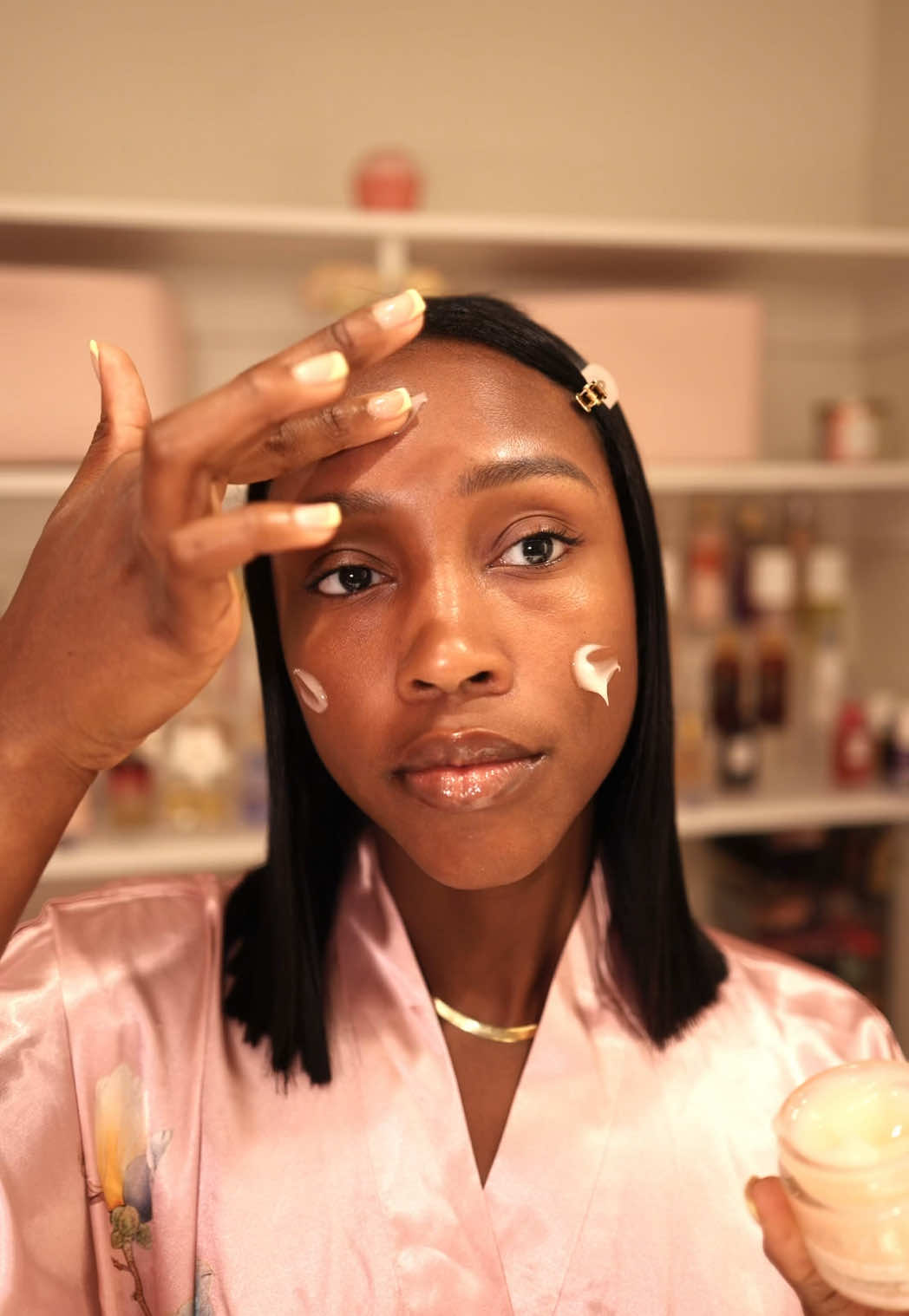 A post by @caittheegreat__ on TikTok caption: 30% off for @Amazon Prime Day?! 👀💧  Clinique's Moisture Surge 100H is that girl for all skin types - lightweight, oil-free, and gives instant hydration that lasts 💤✨  Perfect for summer skin & daily use year round 💕 #CliniquePartner @Amazon Beauty @Clinique 